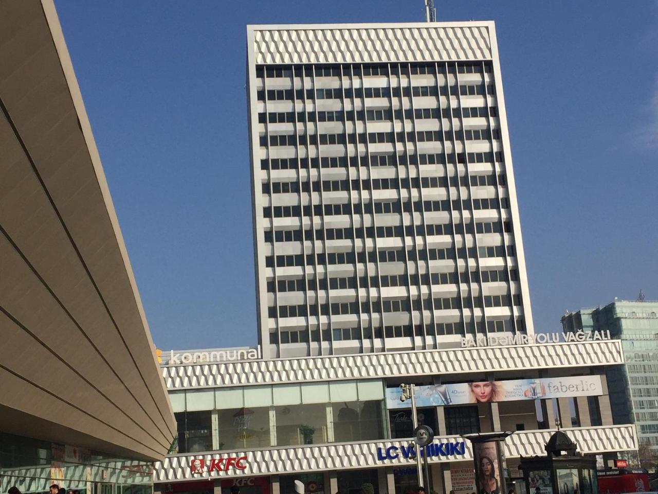 Demir Yol Plaza Hotel 바쿠 외부 사진
