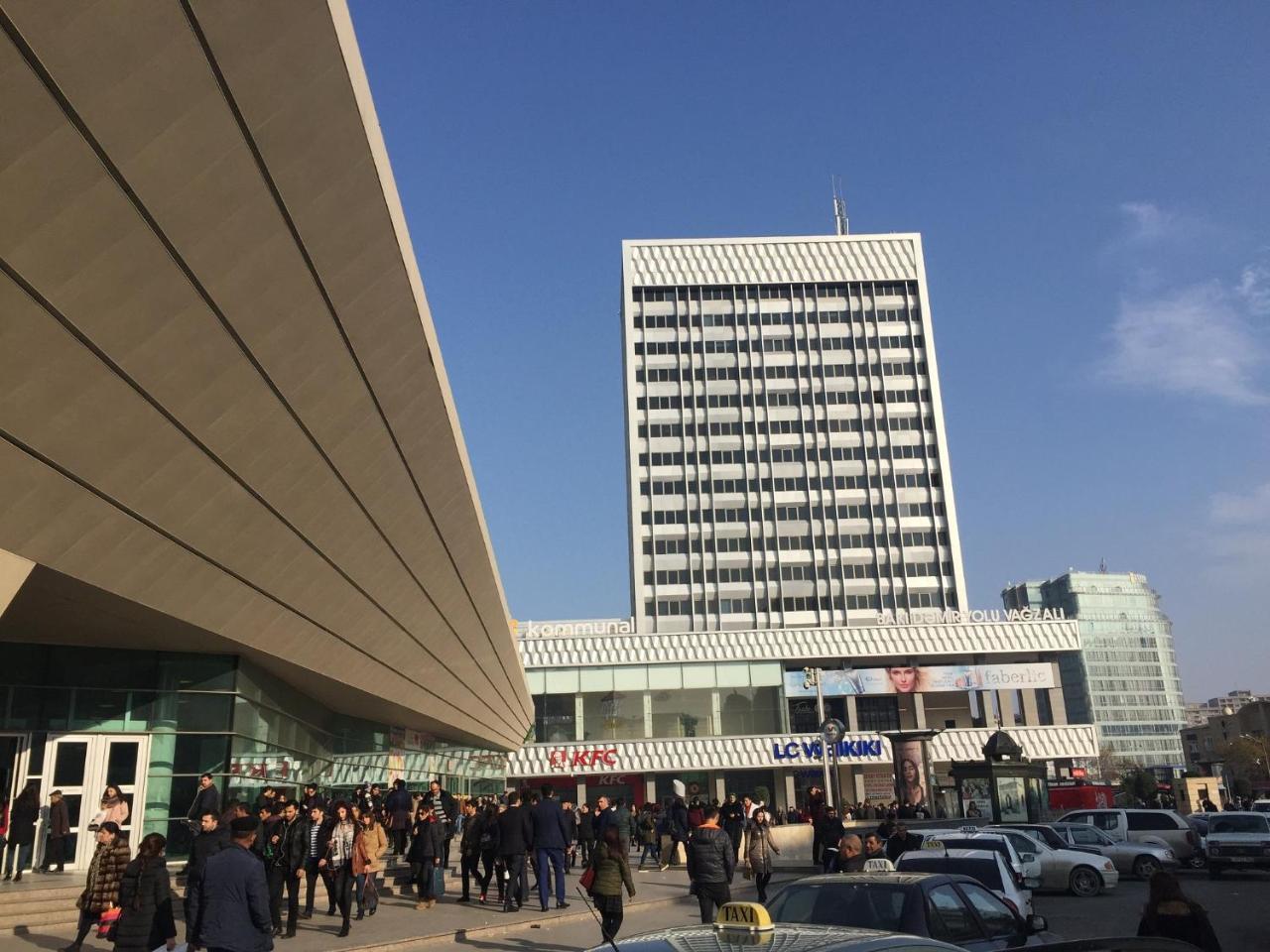 Demir Yol Plaza Hotel 바쿠 외부 사진