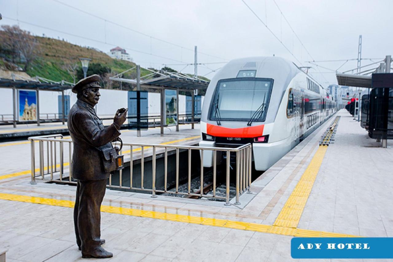 Demir Yol Plaza Hotel 바쿠 외부 사진